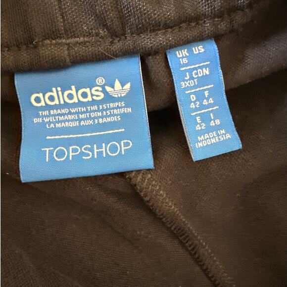 Adidas x Topshop - City College Tracksuit Jacket and Pants in Black & White - Picture 5 of 6